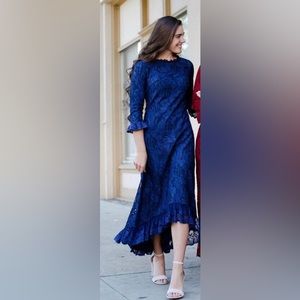 Navy blue dress